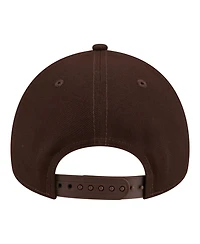 New Era Big Boys and Girls Brown San Diego Padres 9FORTY A-Frame Adjustable Hat