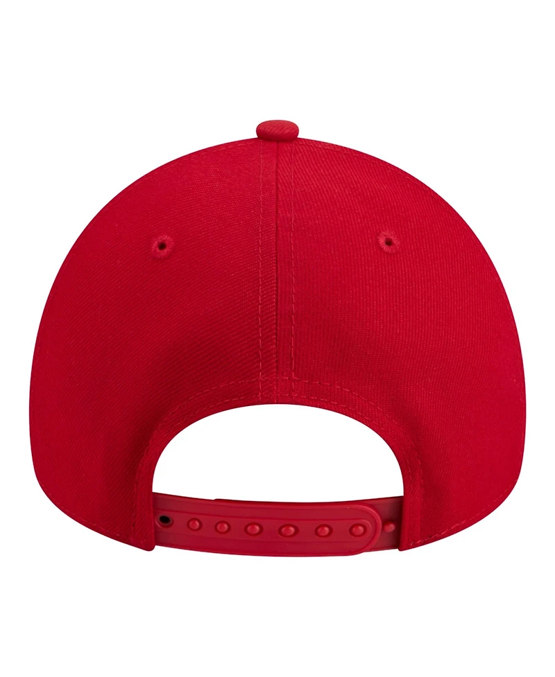 New Era Big Boys and Girls Red Washington Nationals 9FORTY A-Frame Adjustable Hat