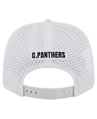 New Era Men's White Carolina Panthers Name Plate 9SEVENTY Adjustable Hat