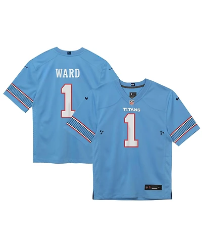 Nike Preschool Cameron Ward Light Blue Tennessee Titans Team Game Jersey