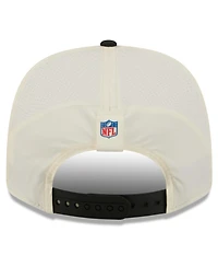 New Era Men's Cream/Black Las Vegas Raiders 2026 Nfl Training Camp 9SEVENTY Adjustable Hat