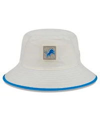 New Era Men's Cream Detroit Lions 2026 Nfl Training Camp Sport Bucket Hat