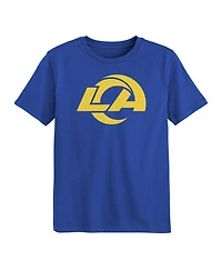 Outerstuff Preschool Royal Los Angeles Rams Primary Logo Short Sleeve T-Shirt