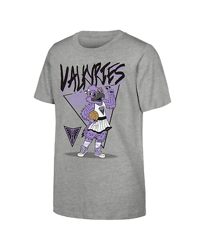 Outerstuff Big Boys and Girls Heather Gray Golden State Valkyries Team Mascot T-Shirt