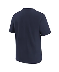 Nike Big Boys and Girls Navy Dallas Cowboys Wordmark T-Shirt