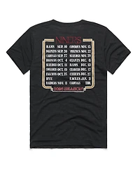 Homage Men's and Women's Charcoal San Francisco 49ers 2026 Nfl Schedule Queen Tri-Blend T-Shirt
