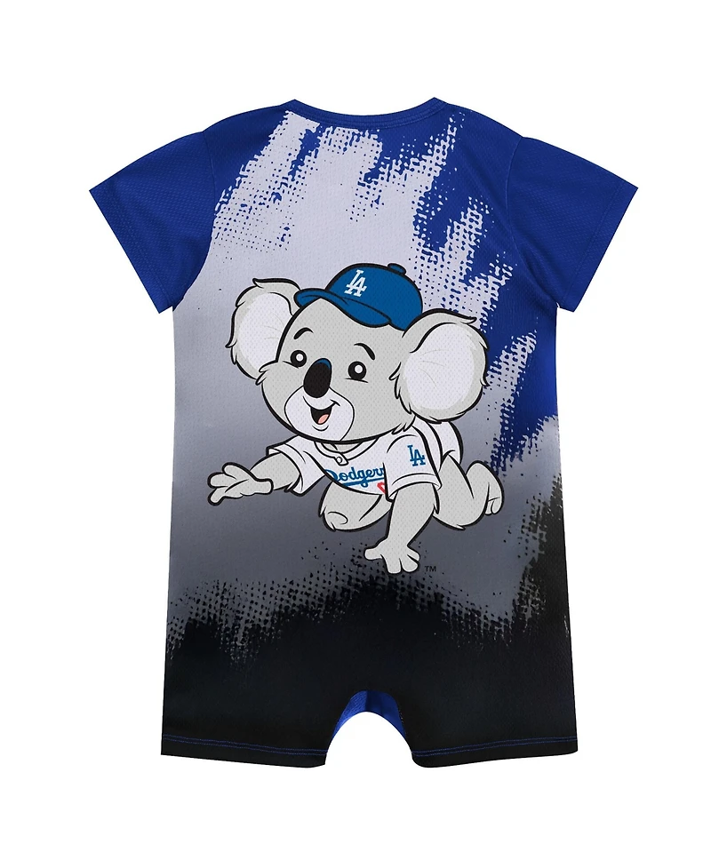Outerstuff Baby Boys and Girls Blue Los Angeles Dodgers Mascot Bodysuit