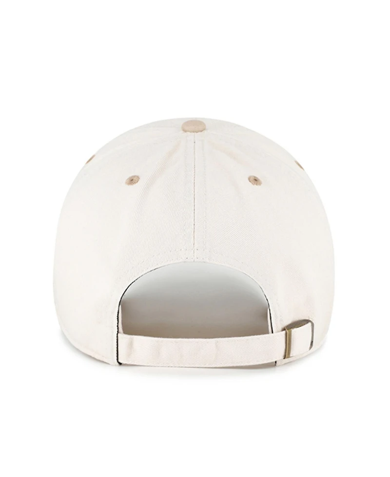 '47 Brand Men's Natural/Tan Seattle Mariners Neutral Terrain Clean Up Adjustable Hat