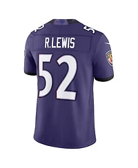 Nike Men's Ray Lewis Purple Baltimore Ravens Vapor F.u.s.e. Stitched Retired Limited Jersey