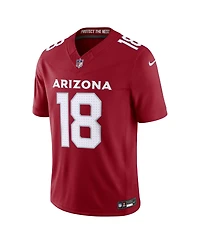 Nike Men's Marvin Harrison Jr. Cardinal Arizona Cardinals Vapor F.u.s.e. Stitched Limited Jersey