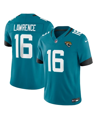 Nike Men's Trevor Lawrence Teal Jacksonville Jaguars Vapor F.u.s.e. Stitched Limited Jersey