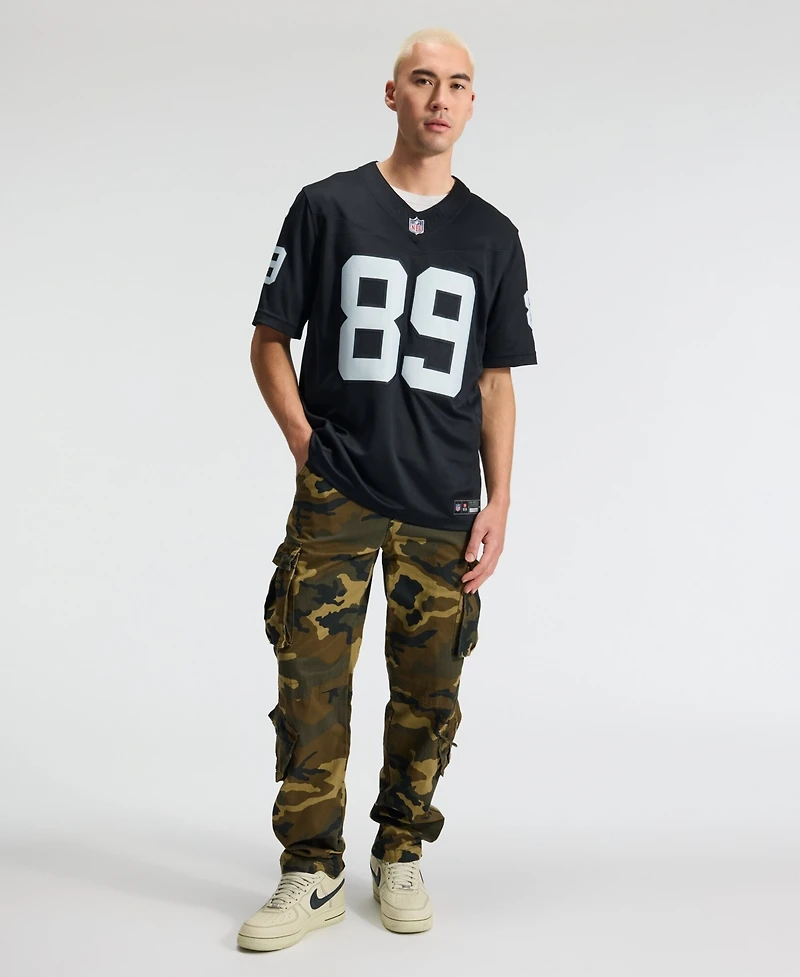 Nike Men's Brock Bowers Black Las Vegas Raiders Vapor F.u.s.e. Stitched Limited Jersey