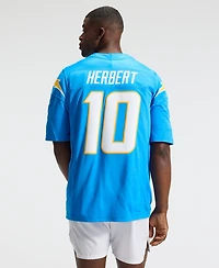 Nike Men's Justin Herbert Powder Blue Los Angeles Chargers Vapor F.u.s.e. Stitched Limited Jersey