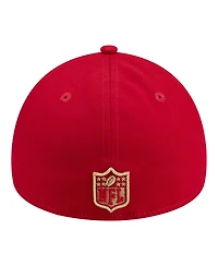 New Era Men's Scarlet San Francisco 49ers A-Frame 59FORTY Fitted Hat
