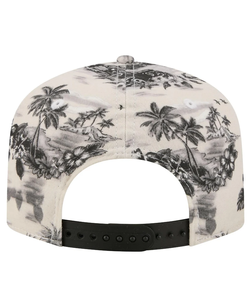 New Era Men's White Philadelphia Eagles Tropics 19TWENTY Adjustable Hat