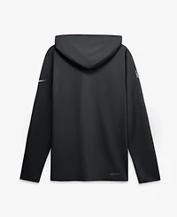 Nike Men's Black Washington Commanders Sideline Dri-fit Long Sleeve Hooded T-Shirt
