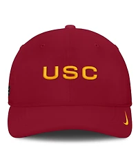 Nike Men's Crimson Usc Trojans Gameday Aerobill Swooshflex Dri-fit Hat