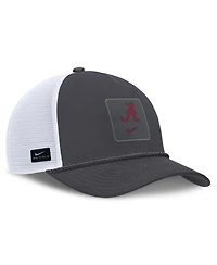Nike Men's and Women's Charcoal Alabama Crimson Tide Game Day Rope Trucker Adjustable Hat
