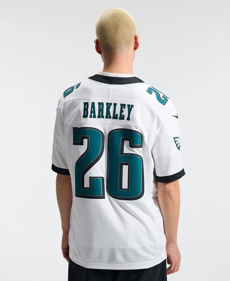 Nike Men's Saquon Barkley White Philadelphia Eagles Vapor F.u.s.e. Stitched Limited Jersey