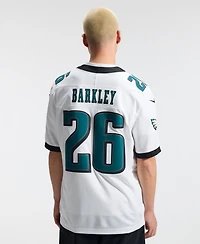 Nike Men's Saquon Barkley White Philadelphia Eagles Vapor F.u.s.e. Stitched Limited Jersey