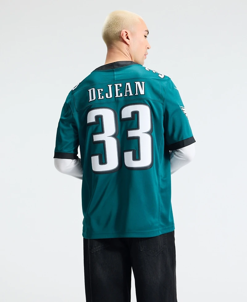 Nike Men's Cooper DeJean Midnight Green Philadelphia Eagles Vapor F.u.s.e. Stitched Limited Jersey
