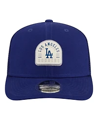 New Era Men's Royal Los Angeles Dodgers Contest 9SEVENTY Adjustable Trucker Hat