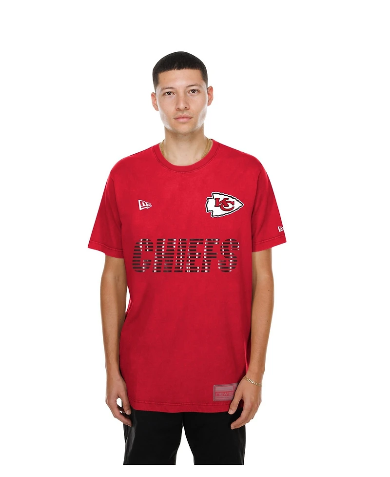 New Era Men's Red Kansas City Chiefs Match T-Shirt