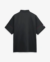 Nike Men's Black Washington Commanders Sideline Short Sleeve Quarter-Zip Coaches Jacket