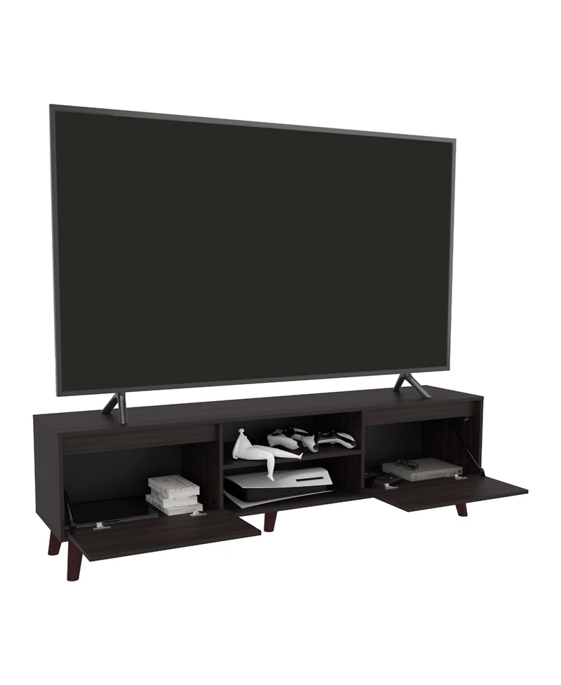 Fm Furniture Tv Stand for TVs up to 75 Inches, Modern Entertainment