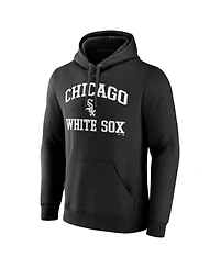 Logo Athletic Men's Black Chicago White Sox Heart Soul Hoodie