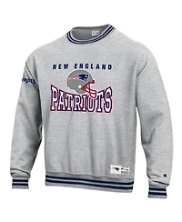 Champion Men's Gray New England Patriots Reverse Weave Fleece Sweatshirt