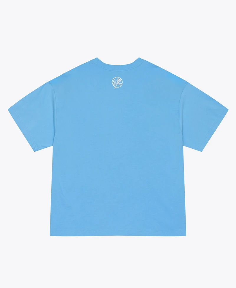 Mitchell & Ness Men's Light Blue New York Yankees Insignia Premium T-Shirt