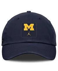 Jordan Men's and Women's Navy Michigan Wolverines 2026 Sideline Club Adjustable Hat