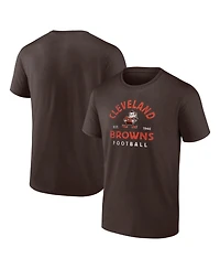 Logo Athletic Men's Brown Cleveland Browns Arch T-Shirt