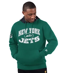 Starter Men's Green New York Jets Thursday Night Gridiron Pullover Hoodie