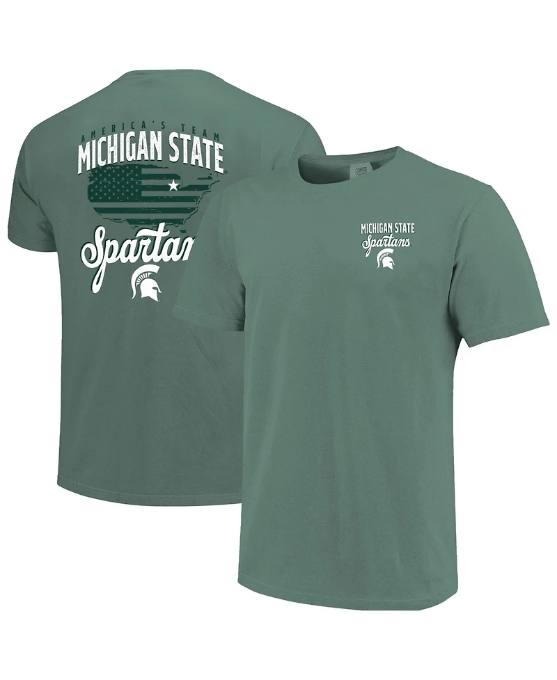 Image One Men's Green Michigan State Spartans America's Team T-Shirt