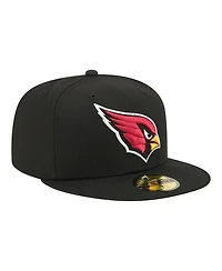 New Era Men's Black Arizona Cardinals 59FIFTY Fitted Hat