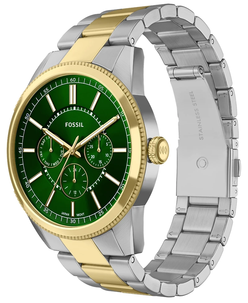 Fossil Men's Pearson Multi-function Two-Tone Stainless Steel Watch 42mm