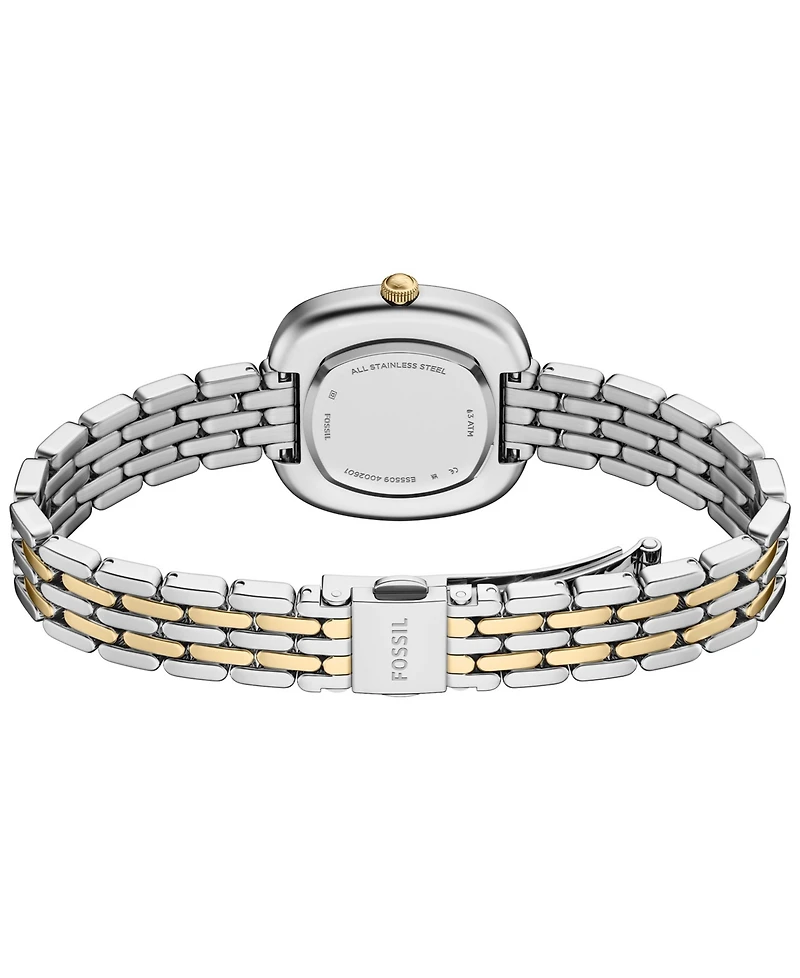 Fossil Women's Genevive Three-Hand Two-Tone Stainless Steel Watch 30mm