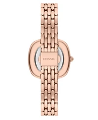 Fossil Women's Genevive Three-Hand Rose Gold-Tone Stainless Steel Watch 30mm