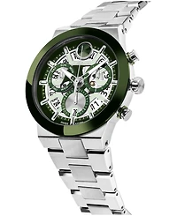 Movado Men's Bold Fusion Swiss Quartz Chrono Stainless Steel Watch 44.50mm