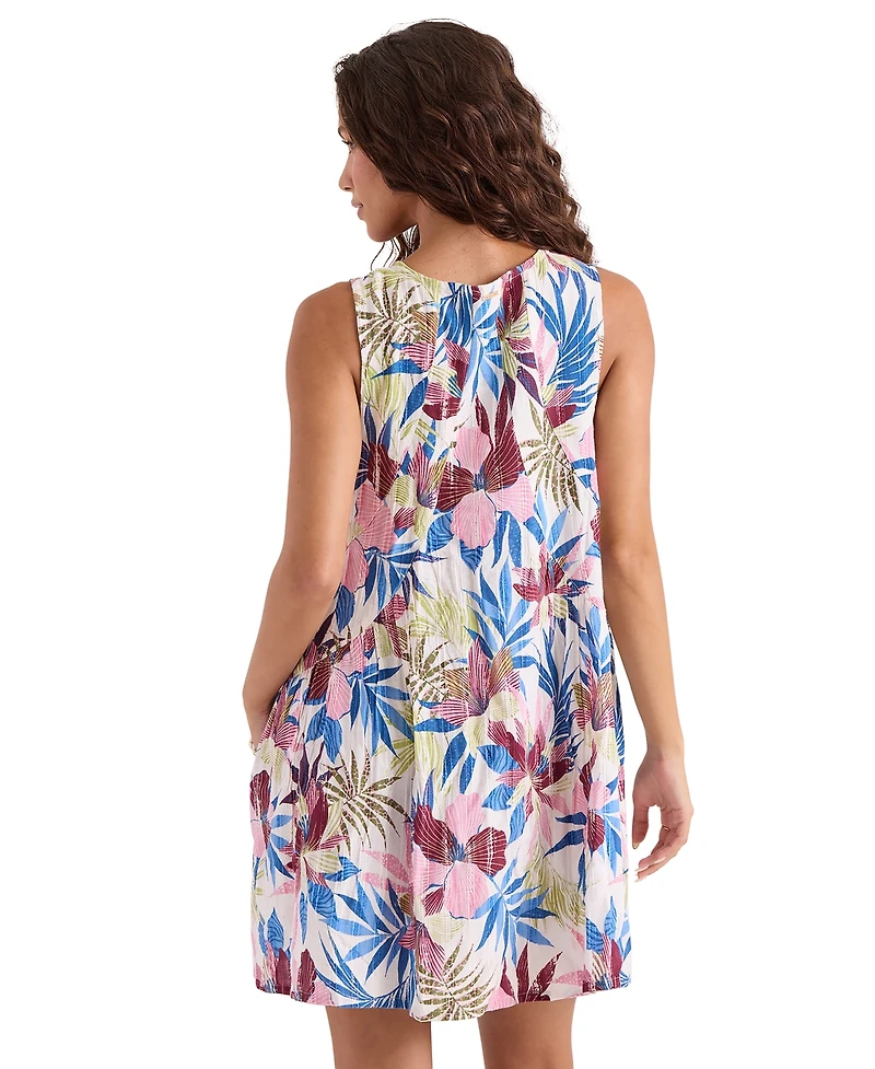 Volcom Women's A-Line Sleeveless Swim Cover-Up Dress