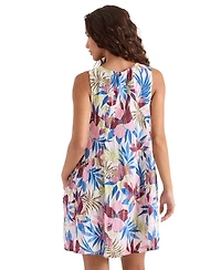 Volcom Women's A-Line Sleeveless Swim Cover-Up Dress