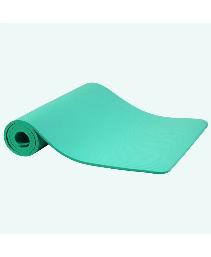 Aofar Yoga Mat Thick High Density Exercise Carrying Strap