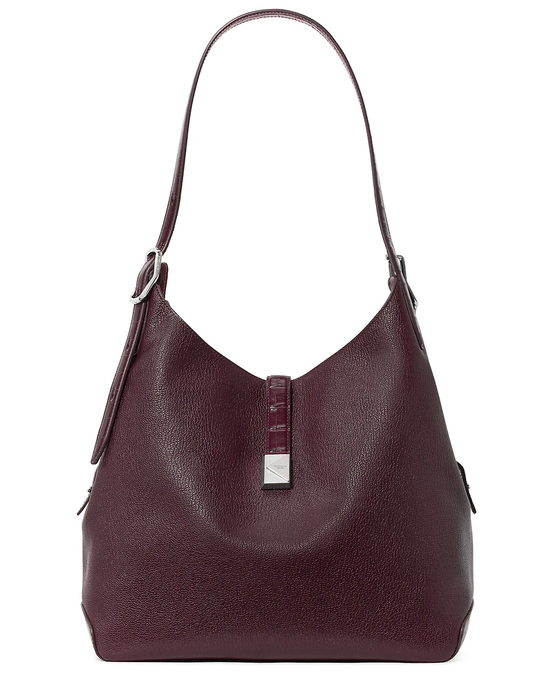 kate spade new york Deco Croc Embossed Medium Shoulder Handbag
