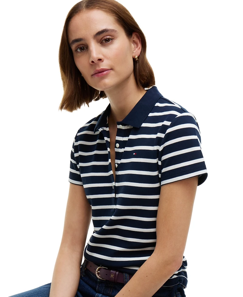 Tommy Hilfiger Women's Short-Sleeve Polo Shirt