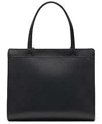 Karl Lagerfeld Paris Maybelle Logo Print Small Satchel Handbag