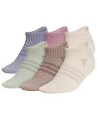 adidas Women's Athletic Superlite No Show Socks, 6-Pack