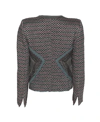 Pre-Owned Isabel Marant Women's Patterned Lurex Knit Jacket