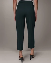 Donna Karan New York Women's Mid-Rise Ankle Pants